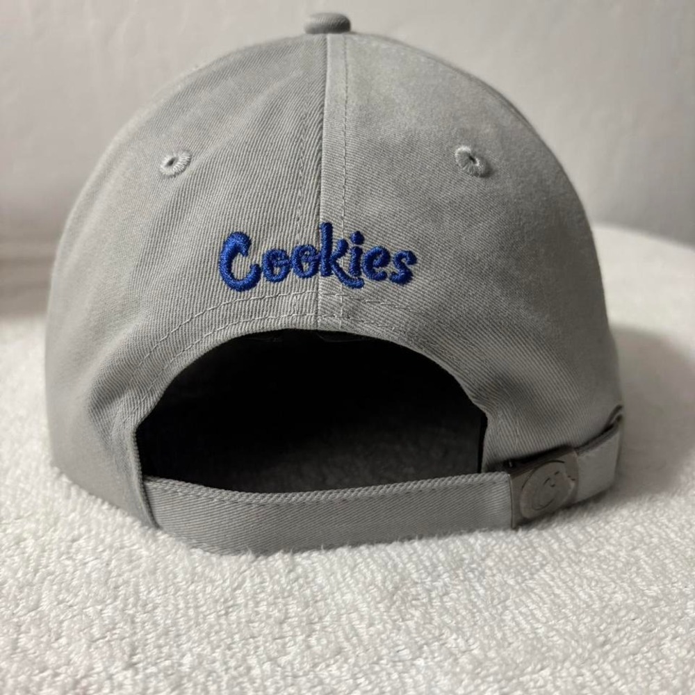 Cookies Intl. Script Logo Hat – Grey - Picture 2 of 8